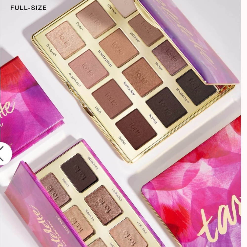 NEW Tarte Tartelette In Bloom Clay Palette FULL SIZE - Picture 4 of 10